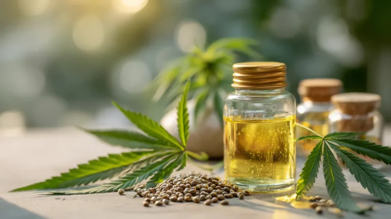Huile de chanvre : Bienfaits santé, peau et cheveux