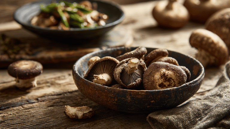 Shiitake : Propriétés, bienfaits et précautions