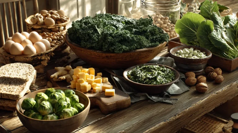 Vitamine K : Aliments riches en K1 et K2 pour la santé