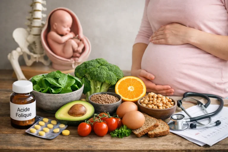 Acide folique (vitamine B9) : rôle, grossesse, carence et repères utiles