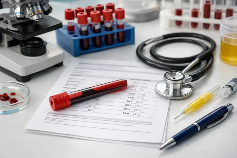 Hématocrite, hémoglobine, hématies, VGM : comment lire vos résultats sans paniquer
