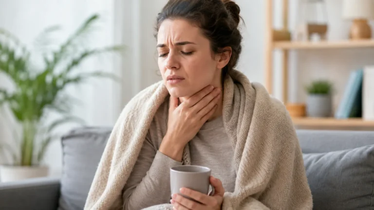 Angine : reconnaître les symptômes et réagir sans se tromper